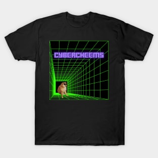 CyberCheems the dog in the cybermatrix T-Shirt